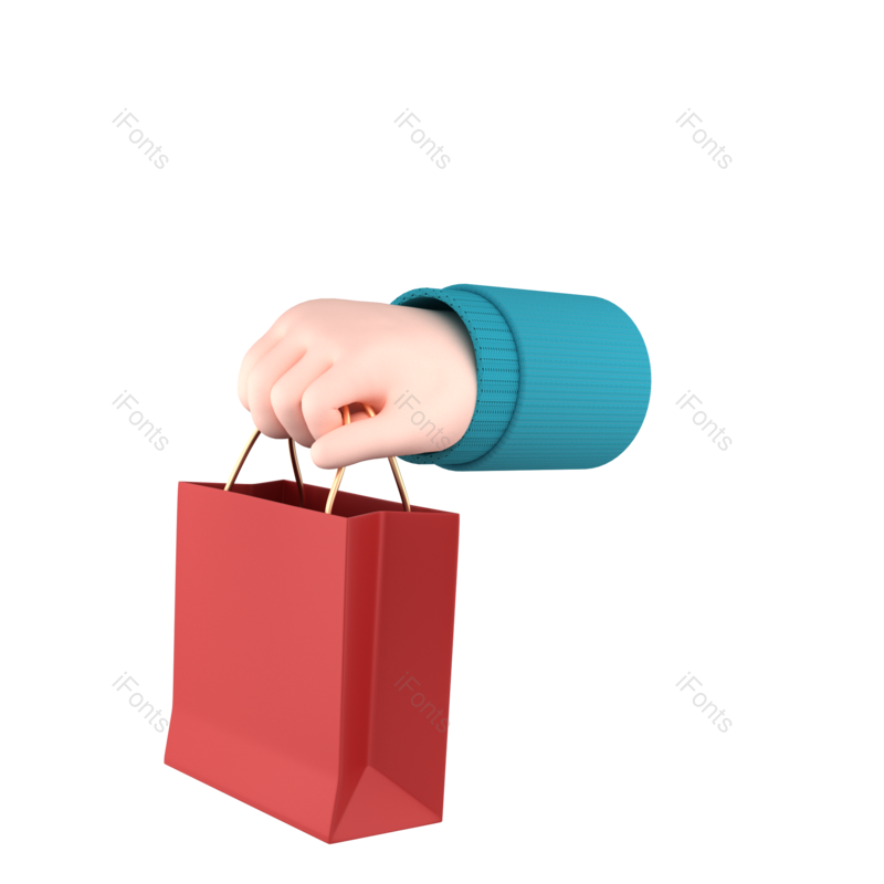 元素图片,立体元素,素材PNG,手势免抠素材